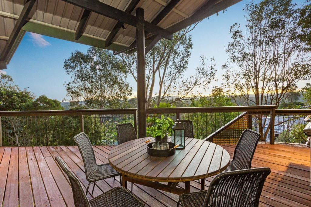 Outdoor patio for beautiful Brisbane home