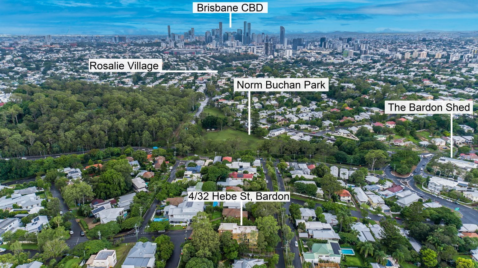 4/32 Hebe Street, BARDON, QLD 4065 AUS