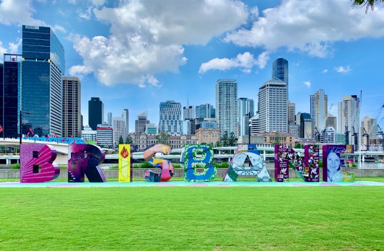 Popular BRISBANE art sculpture in south bank