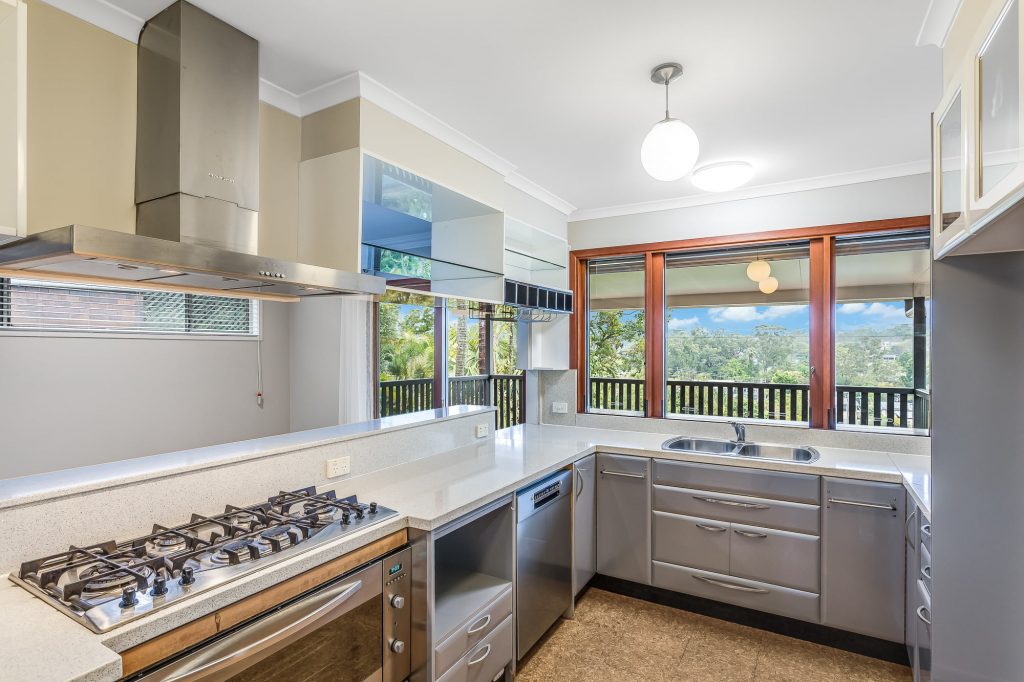 New rental unit kitchen in Brisbane